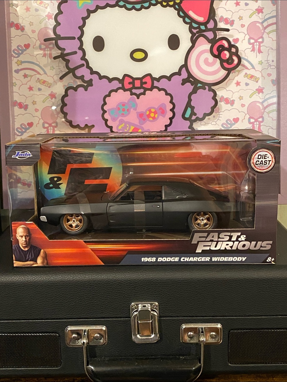 NIB 1:24 Fast & Furious 1968 Dodge Charger Widebody Die-Cast Car 🖤🖤